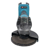 Акумуляторна кутова шліфувальна машина PROFI-TEC PGA202BL POWERLine (2×PT2040MP (4.0 Аг), зарядний пристрій), фото 2