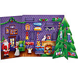 Різдвяний адвент-календар Milka 3D Basteln Adventskalender 163 г, фото 3