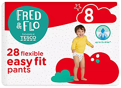 Підгузки-трусики Tesco Fred&Flo Чехія 8 (18+кг) 28 шт.