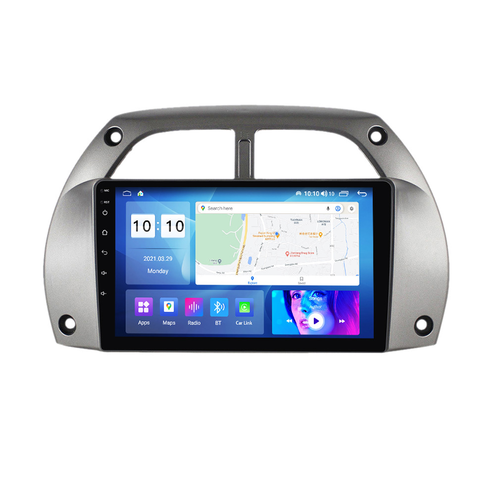 Штатна магнітола Mekede MS Toyota RAV4 (2001-2006) QleD, фото 1