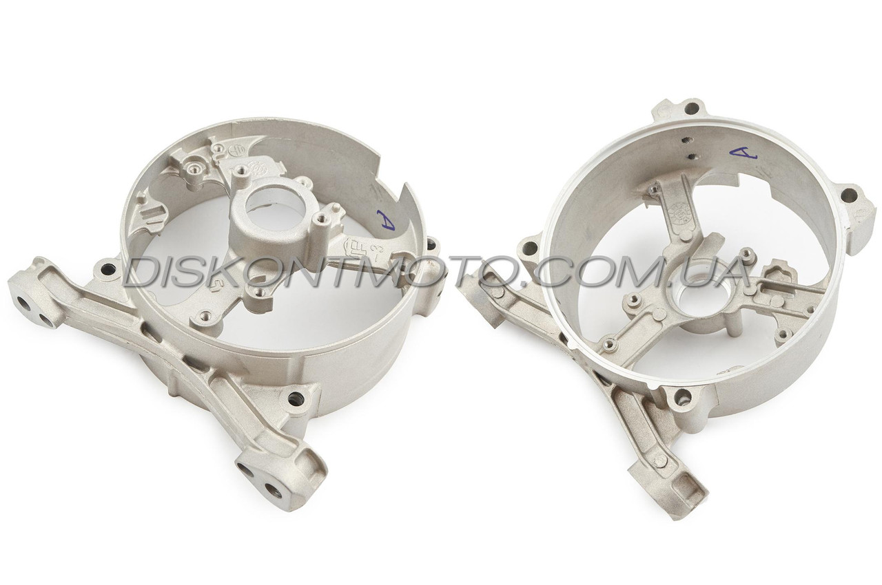 Кришка (ліва) статора бензогенератора 1000-2000 Вт (d1605m,1-2 кВт) JIANTAI