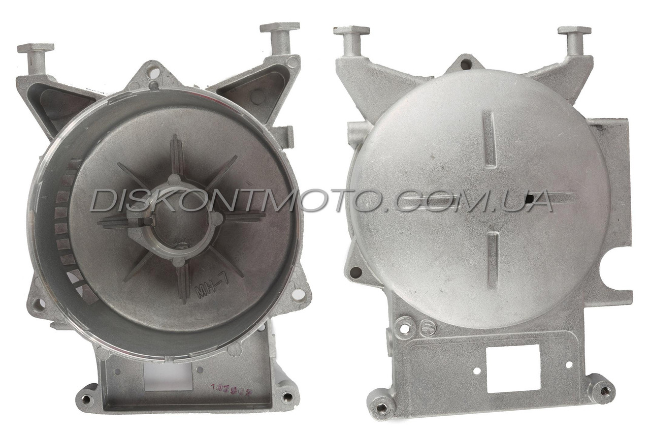 Кришка статора бензогенератора ET-950 (ліва) (під підшипник 6202) JIANTAI