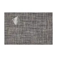 Килимок-сет на стіл 3D чорний беж "Симфонія"