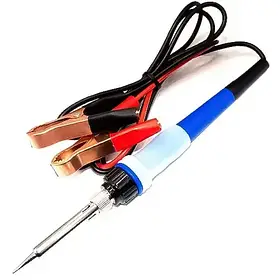 Паяльник HandsKit 901, 12-24V, 40W, із затискачами акумуляторними