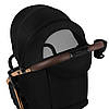 Коляска прогулянкова Lionelo Ingrid Black Onyx Чорна, фото 7