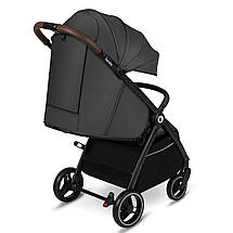 Коляска прогулянкова Lionelo Ingrid Grey Stone Темно-сіра, фото 3