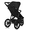 Коляска прогулянкова триколісна Lionelo Azura Black Onyx Чорна, фото 6