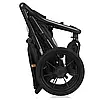 Коляска прогулянкова триколісна Lionelo Azura Black Onyx Чорна, фото 9