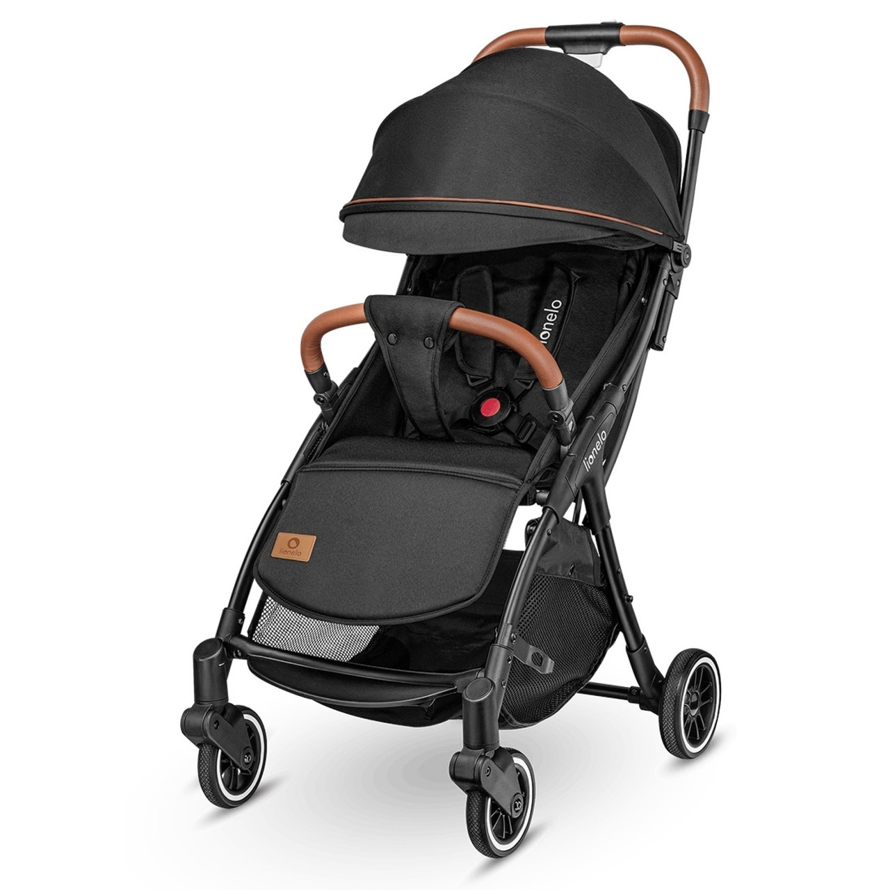 Коляска прогулянкова Lionelo Julie One Black Темно-сіра