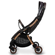 Коляска прогулянкова Lionelo Julie One Golden Moments Чорна, фото 4