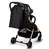 Коляска прогулянкова Lionelo Julie One Golden Moments Чорна, фото 6