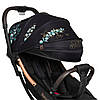 Коляска прогулянкова Lionelo Julie One Golden Moments Чорна, фото 9