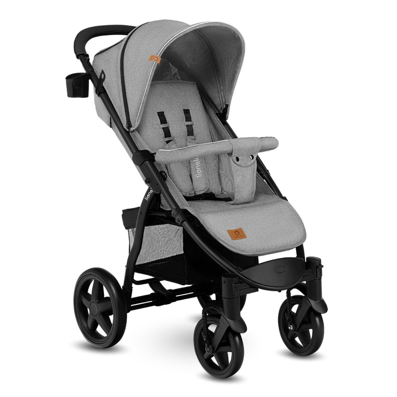 Коляска прогулянкова Lionelo Annet Plus Concrete Сіра