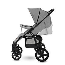 Коляска прогулянкова Lionelo Annet Plus Concrete Сіра, фото 3