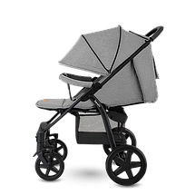 Коляска прогулянкова Lionelo Annet Plus Concrete Сіра, фото 5