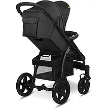 Візок прогулянковий Lionelo Annet Plus Black Carbon Чорний, фото 3