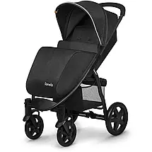 Візок прогулянковий Lionelo Annet Plus Black Carbon Чорний, фото 5