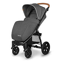 Коляска прогулянкова Lionelo Annet Tour Grey Stone Сіра, фото 2