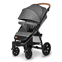 Коляска прогулянкова Lionelo Annet Tour Grey Stone Сіра, фото 3