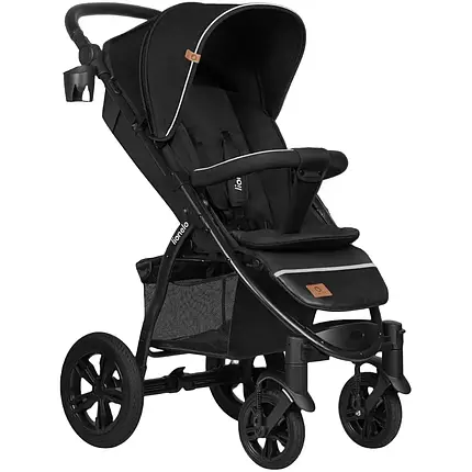 Коляска прогулянкова Lionelo Annet Tour Black Carbon Чорна, фото 1