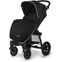 Коляска прогулянкова Lionelo Annet Tour Black Carbon Чорна, фото 3