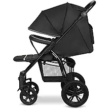 Коляска прогулянкова Lionelo Annet Tour Black Carbon Чорна, фото 4