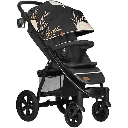 Коляска прогулянкова Lionelo Annet Tour Lovin Чорна, фото 1