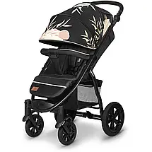 Коляска прогулянкова Lionelo Annet Tour Lovin Чорна, фото 3
