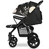 Коляска прогулянкова Lionelo Annet Tour Lovin Чорна, фото 7