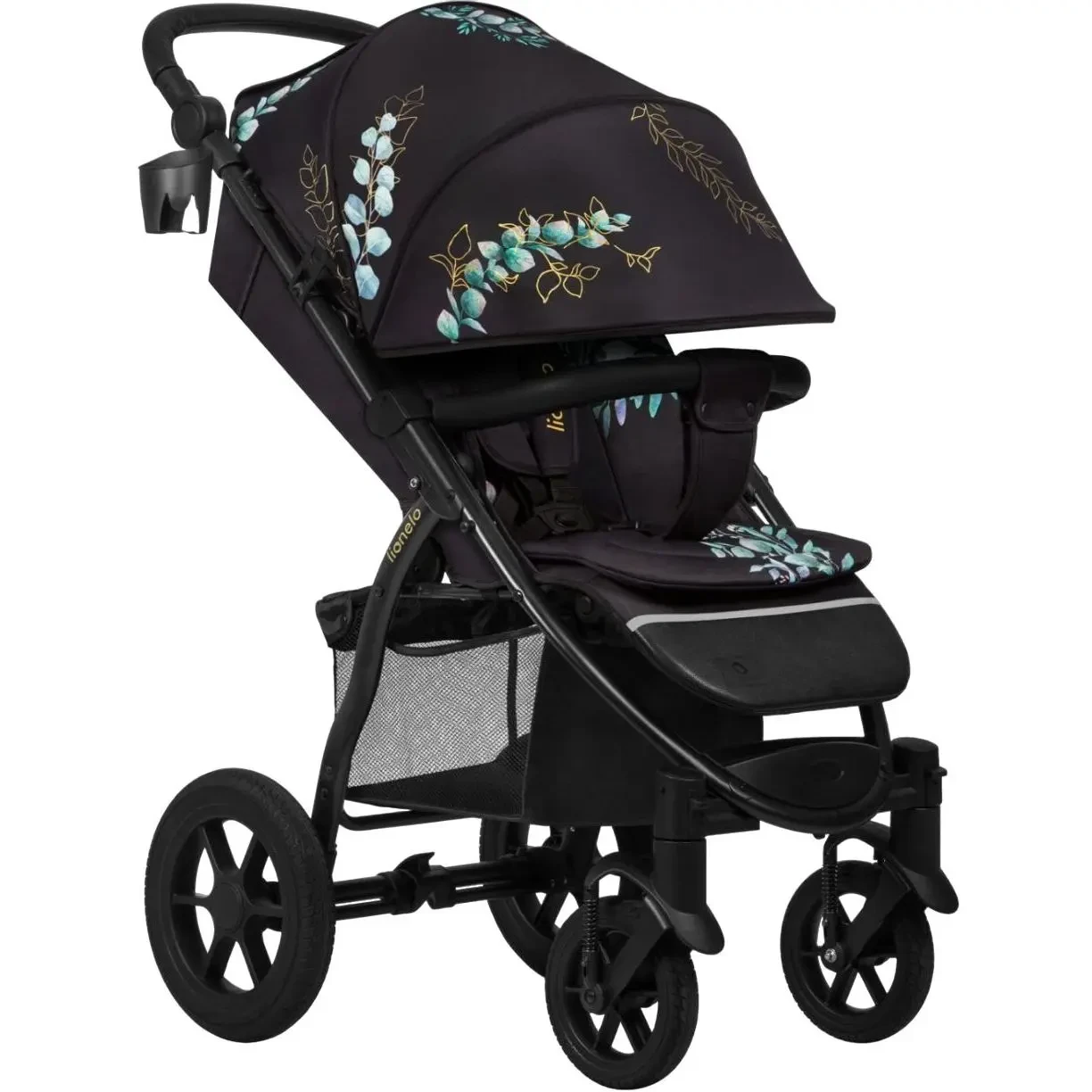 Коляска прогулянкова Lionelo Annet Tour Golden Moments Чорна