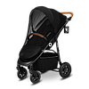 Коляска прогулянкова Lionelo Natt Black Onyx Чорна, фото 8