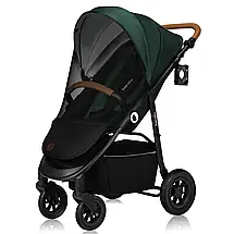Візок прогулянковий Lionelo Natt Green Emerald Зелений, фото 3