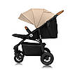 Коляска прогулянкова Lionelo Natt Beige Sand Бежева, фото 7