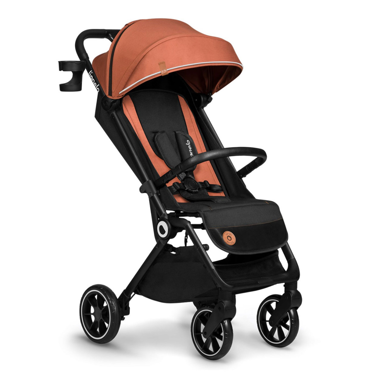 Коляска прогулянкова Lionelo Cloe Broun Rust Коричнева, фото 1