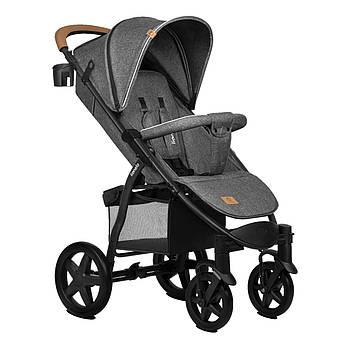 Коляска прогулянкова Lionelo Annet Plus Stone Caramel Сіра