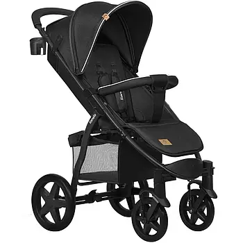 Візок прогулянковий Lionelo Annet Plus Black Carbon Чорний
