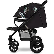 Коляска прогулянкова Lionelo Annet Tour Golden Moments Чорна, фото 7