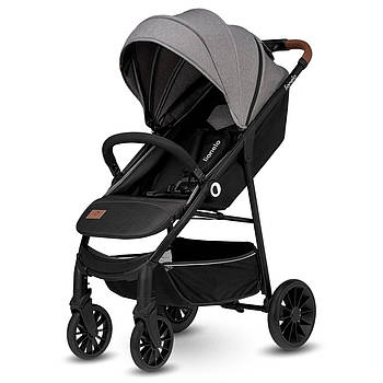 Коляска прогулянкова Lionelo Zoey Grey Stone Сіра