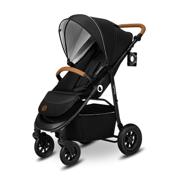 Коляска прогулянкова Lionelo Natt Black Onyx Чорна