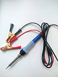 Паяльник HandsKit 901, 12-24V, 40W, із затискачами акумуляторними, фото 2