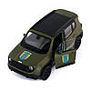 250351W Автомодель TechnoDrive Шеврони Героїв Jeep Renegabe Enegabe Trailhawk Айдар, 1:40, фото 6