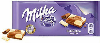 Молочний шоколад Milka Happy Cow 90г