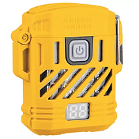 Ліхтар Multifunctional D53-2LED Box LCD TypeC + запальничка (3+1 режим)