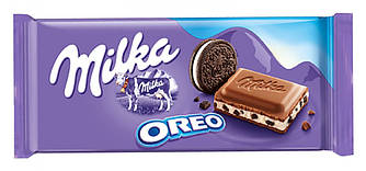 Молочний шоколад Milka Oreo 100г