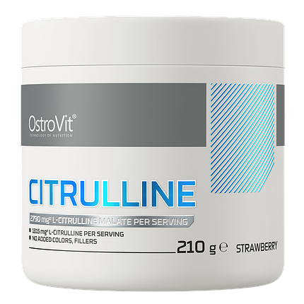 Citrulline OstroVit 210 g Strawberry, фото 1