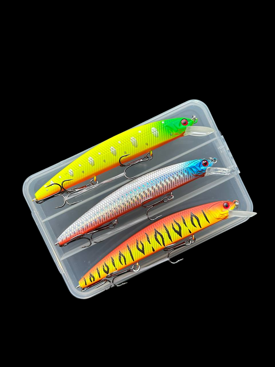 Набір Воблерів Fishing Columbia VARUNA 110 SP (Набір 3шт+коробка), фото 1