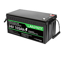 Літій акумулятор 24 Вольт, 100 ампер, A/год, 24 Volt, V, Bluetooth, Lifepo4, СЕС, для сонячної станції