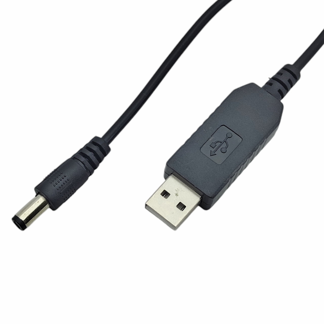 Кабель для роутера USB від павербанка 5 — 12 В, 5.5х2.1 мм (1 м)