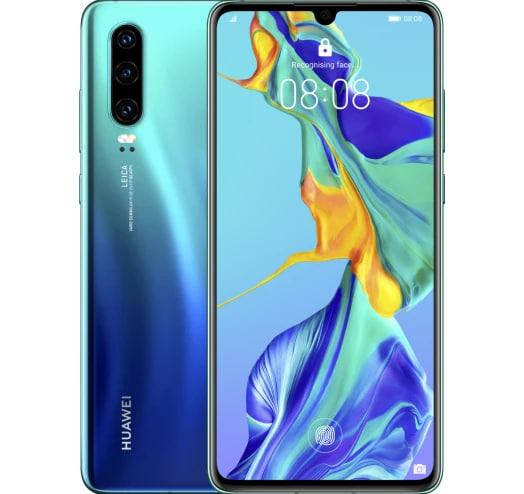 Смартфон Huawei P30 6/128 GB Aurora 2 SIM NFC OLED 6.1" 2340x1080 Kirin ...
