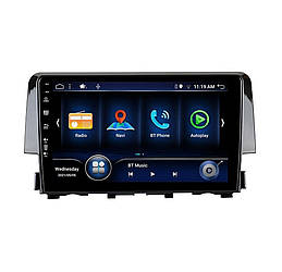 Перехідний штатний комплект із проводкою до Android магнітоли Honda Civic 2015-2020 + canbus